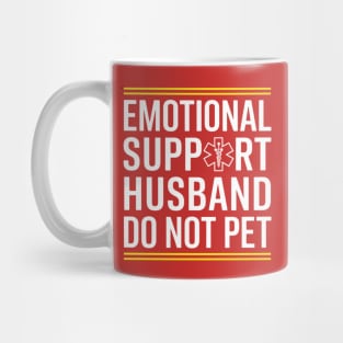 Emotional-Support-Husband-Do-Not-Pet Mug